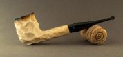 GENUINE BLOCK MEERSCHAUM  Laxey Pipes Ltd. Great Britain 